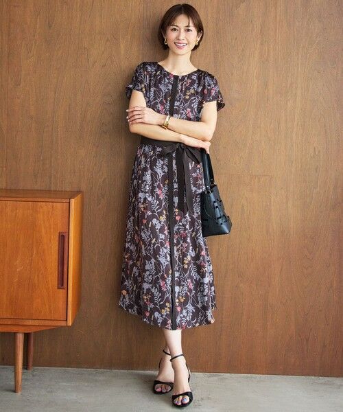 自由区 / ジユウク ドレス | 【ご好評につき追加生産・新色追加】ハーバルフロープリント ワンピース | 詳細29