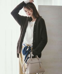 自由区 / ジユウク カーディガン・ボレロ | 【WEB限定カラーあり・昨年大人気商品をアップデート】モヘアニット アウター
