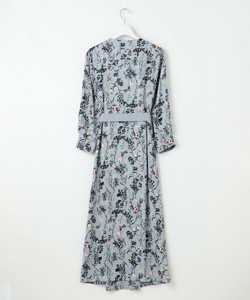 自由区 / ジユウク ロング・マキシ丈ワンピース | 【WEB&一部店舗限定】ハーバルフロープリント8分袖 ワンピース | 詳細14
