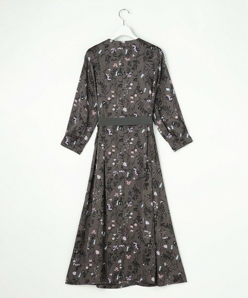 自由区 / ジユウク ロング・マキシ丈ワンピース | 【WEB&一部店舗限定】ハーバルフロープリント8分袖 ワンピース | 詳細27