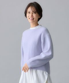 自由区 / ジユウク ニット・セーター | 【洗える】ウールカシミヤブレンドプルオーバー ニット