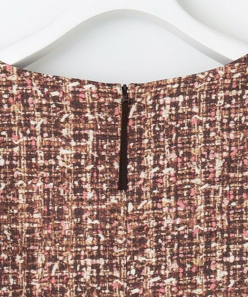 自由区 / ジユウク ロング・マキシ丈ワンピース | プリントジャガードストレッチ ワンピース | 詳細9