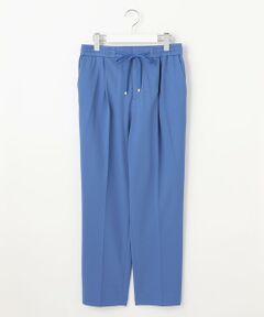 自由区 / ジユウク その他パンツ | 【洗える】ライトフィールジャージータックテーパード パンツ