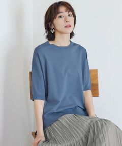 自由区 / ジユウク ニット・セーター | 【接触冷感・UVカット・WEB限定カラーあり】クレープストレッチプルオーバー ニット