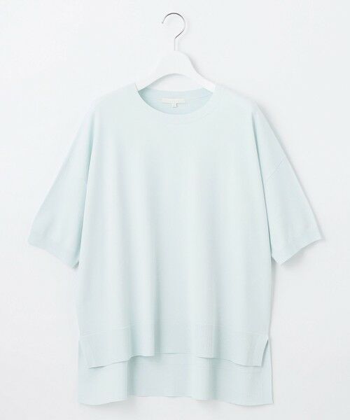 自由区 / ジユウク ニット・セーター | 【接触冷感・UVカット・WEB限定カラーあり】クレープストレッチプルオーバー ニット | 詳細10