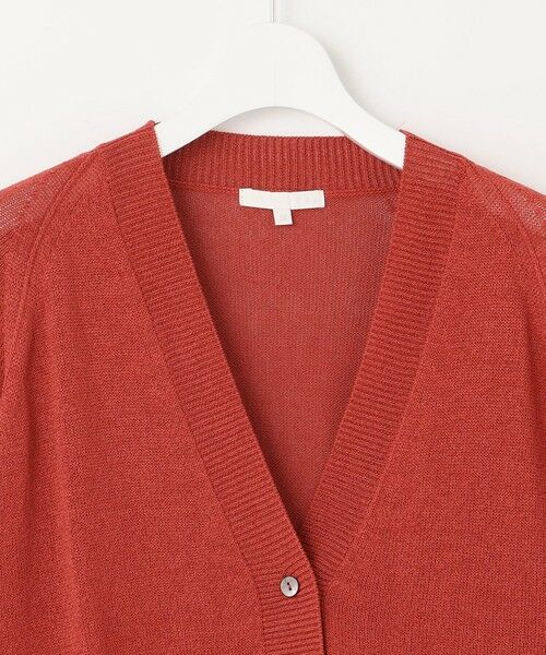 自由区 / ジユウク カーディガン・ボレロ | 【洗える】ペーパーブレンドショート カーディガン | 詳細8