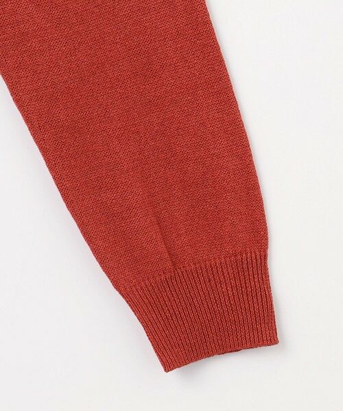 自由区 / ジユウク カーディガン・ボレロ | 【洗える】ペーパーブレンドショート カーディガン | 詳細10