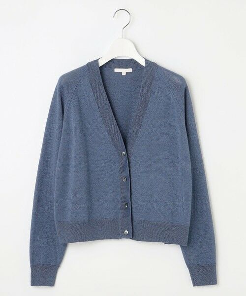 自由区 / ジユウク カーディガン・ボレロ | 【洗える】ペーパーブレンドショート カーディガン | 詳細20
