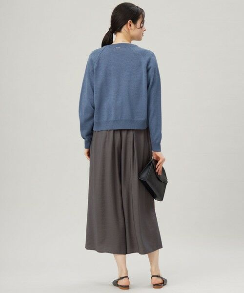 自由区 / ジユウク カーディガン・ボレロ | 【洗える】ペーパーブレンドショート カーディガン | 詳細19