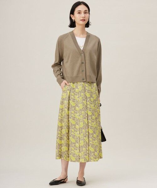 自由区 / ジユウク カーディガン・ボレロ | 【洗える】ペーパーブレンドショート カーディガン | 詳細22