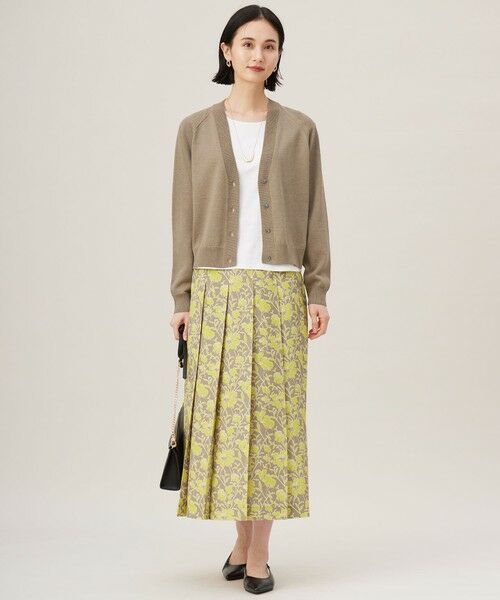 自由区 / ジユウク カーディガン・ボレロ | 【洗える】ペーパーブレンドショート カーディガン | 詳細23