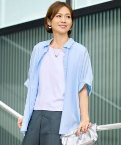 自由区 / ジユウク シャツ・ブラウス | 【カタログ掲載・定番人気・新色追加】リヨセルポプリン ブラウス