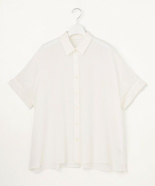 自由区 / ジユウク シャツ・ブラウス | 【カタログ掲載・定番人気・新色追加】リヨセルポプリン ブラウス | 詳細3