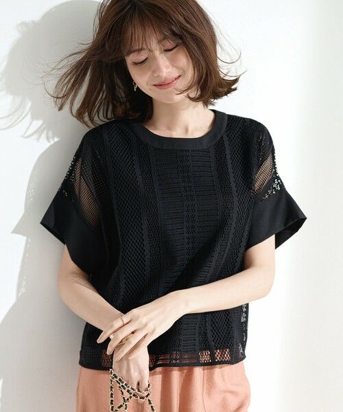 カタログ掲載・洗える】レースエッジ Tシャツ&タンクトップ カタログ掲載・洗える】レースエッジ Tシャツ&タンクトップ