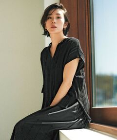 自由区 / ジユウク ニット・セーター | 【カタログ掲載・セットアップ対応・洗える】シアーコイルプルオーバー ニット