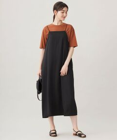 自由区 / ジユウク ロング・マキシ丈ワンピース | 【カタログ掲載・洗える】ブライトカルゼキャミ ワンピース