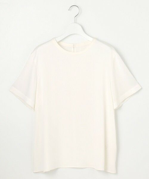 自由区 / ジユウク カットソー | 【洗える】サテンアムンゼン Tシャツ | 詳細4