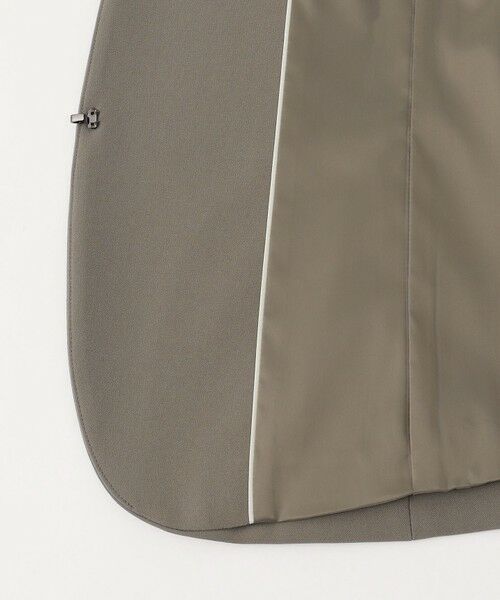 自由区 / ジユウク ノーカラージャケット | 【セットアップ対応】トリアセダブルクロスノーカラー ジャケット | 詳細9