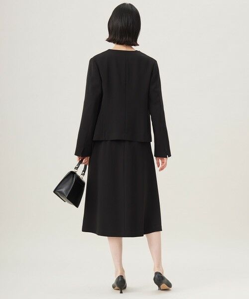 自由区 / ジユウク ノーカラージャケット | 【セットアップ対応】トリアセダブルクロスノーカラー ジャケット | 詳細26