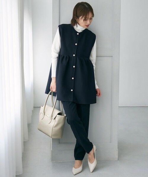 自由区 / ジユウク その他パンツ | 【カタログ掲載・セットアップ対応】トリアセダブルクロステーパード パンツ | 詳細13