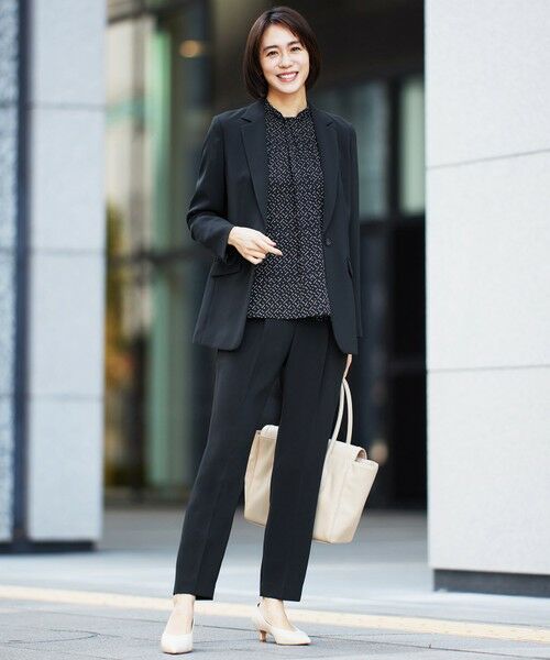 自由区 / ジユウク その他パンツ | 【カタログ掲載・セットアップ対応】トリアセダブルクロステーパード パンツ | 詳細12