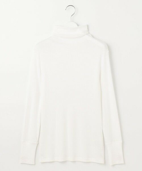 自由区 / ジユウク カットソー | 【洗える】ベアテレコボトルネック カットソー | 詳細4