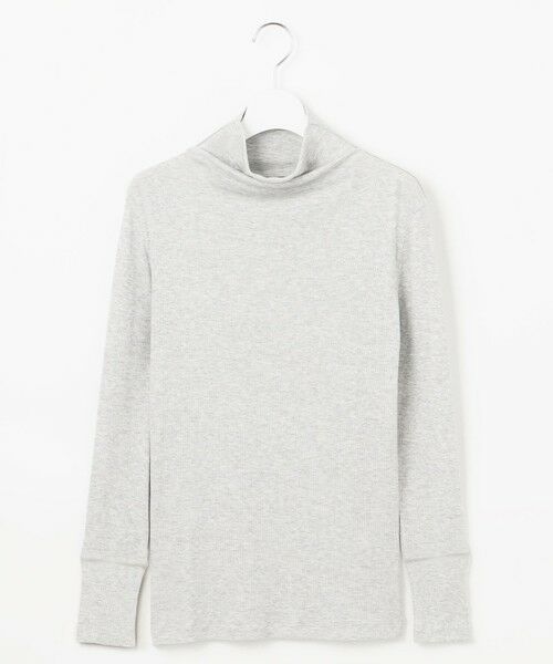 自由区 / ジユウク カットソー | 【洗える】ベアテレコボトルネック カットソー | 詳細21