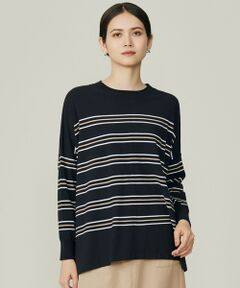 自由区 / ジユウク ニット・セーター | 【WEB限定カラーあり】レーヨンストレッチ ニットT