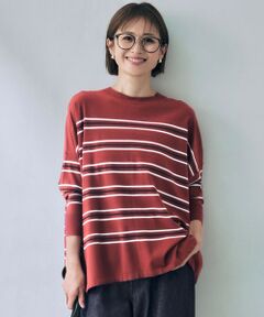 自由区 / ジユウク ニット・セーター | 【WEB限定カラーあり】レーヨンストレッチ ニットT