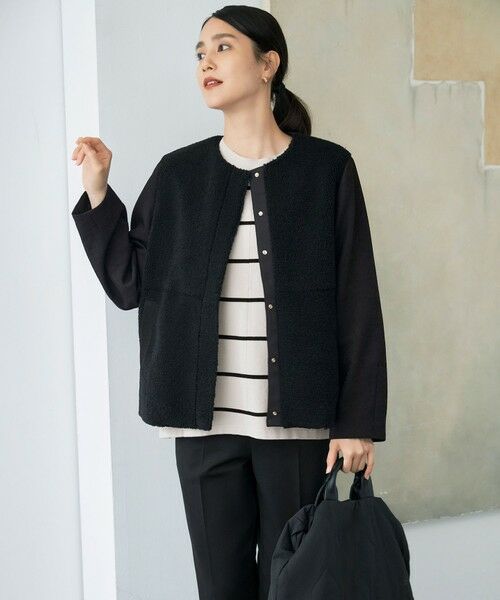 自由区 / ジユウク ニット・セーター | 【WEB限定カラーあり】レーヨンストレッチ ニットT | 詳細21