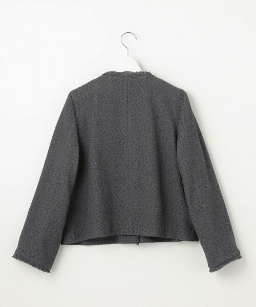 自由区 / ジユウク ノーカラージャケット | 【SHIHOさん着用】ブライトリングツイード ジャケット | 詳細8