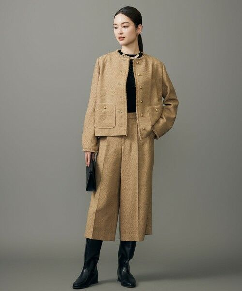 自由区 / ジユウク ノーカラージャケット | 【SHIHOさん着用】ブライトリングツイード ジャケット | 詳細26