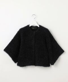 【PREMIUM KNIT COLLECTION】アルパカシャギー カーディガン