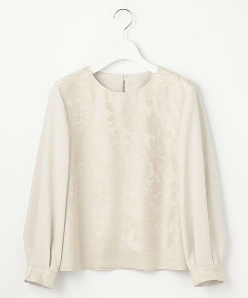 自由区 / ジユウク シャツ・ブラウス | 【カタログ掲載・セットアップ対応・洗える】フラワーオパールプルオーバー ブラウス | 詳細6