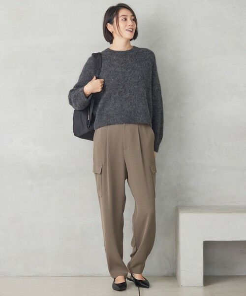 自由区 / ジユウク ニット・セーター | アルパカミドルゲージ ニット | 詳細11
