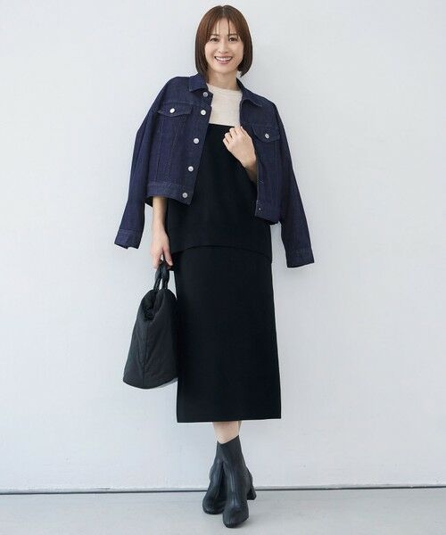 自由区 / ジユウク ニット・セーター | 【カタログ掲載・セットアップ対応・洗える】スムージーブロッキング ニット | 詳細2