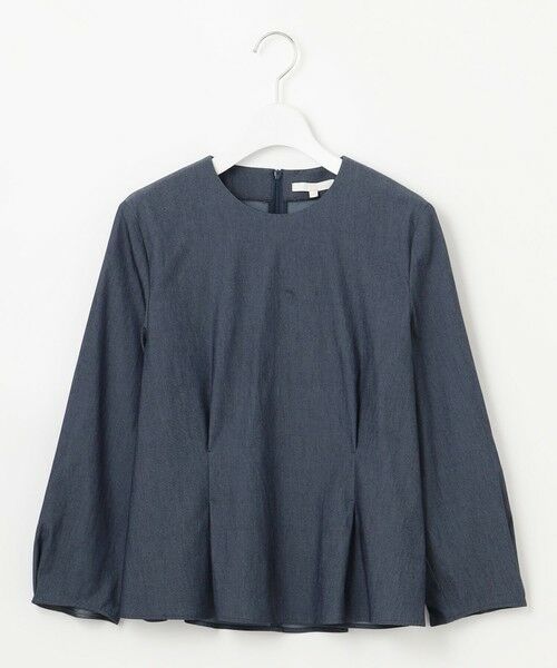 自由区 / ジユウク シャツ・ブラウス | 【セットアップ対応・洗える】ドレープツイルプルオーバー ブラウス | 詳細15