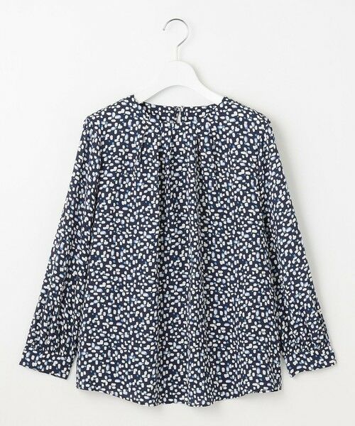 自由区 / ジユウク シャツ・ブラウス | 【カタログ掲載・セットアップ対応・洗える】ジオメトリックフラワードットプリント ブラウス | 詳細12