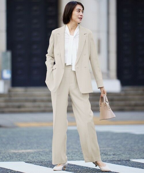 自由区 / ジユウク シャツ・ブラウス | 【洗える】アムンゼンジャージー ブラウス | 詳細1