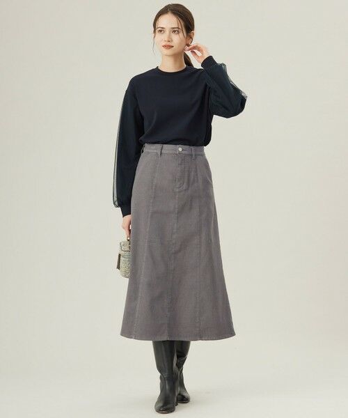 自由区 / ジユウク スウェット | 【カタログ掲載・洗える】マットストレッチダンボール スウェット | 詳細2