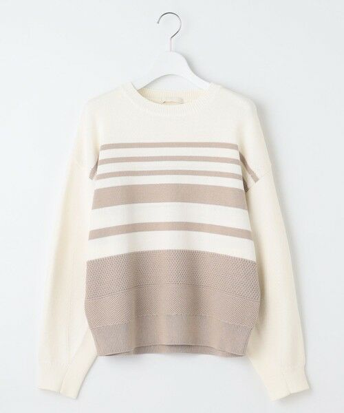 自由区 / ジユウク ニット・セーター | 【洗える】コットンポリミドルゲージ ニット | 詳細14