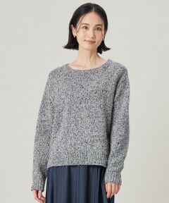 自由区 / ジユウク ニット・セーター | 【洗える】ラメブークレ ニット