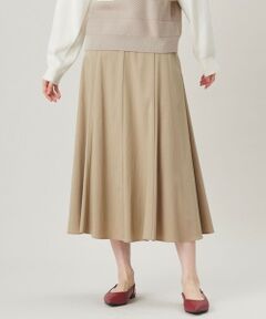 自由区 / ジユウク ミニ・ひざ丈スカート | 【カタログ掲載・セットアップ対応・洗える】ドレープツイル スカート