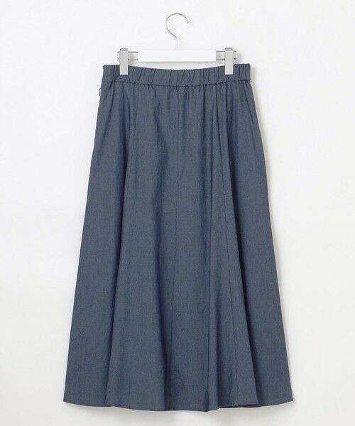 自由区 / ジユウク ミニ・ひざ丈スカート | 【カタログ掲載・セットアップ対応・洗える】ドレープツイル スカート | 詳細10