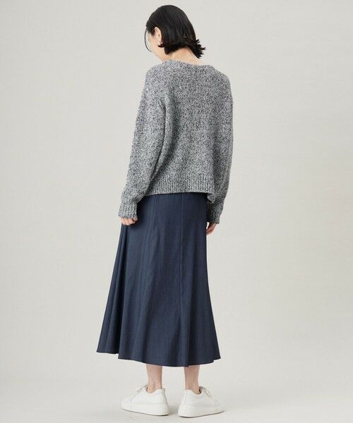 自由区 / ジユウク ミニ・ひざ丈スカート | 【カタログ掲載・セットアップ対応・洗える】ドレープツイル スカート | 詳細6