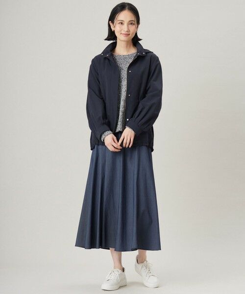 自由区 / ジユウク ミニ・ひざ丈スカート | 【カタログ掲載・セットアップ対応・洗える】ドレープツイル スカート | 詳細7