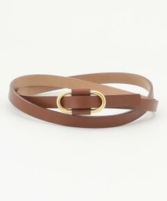 自由区 / ジユウク ベルト・サスペンダー | オーバルスリム ベルト