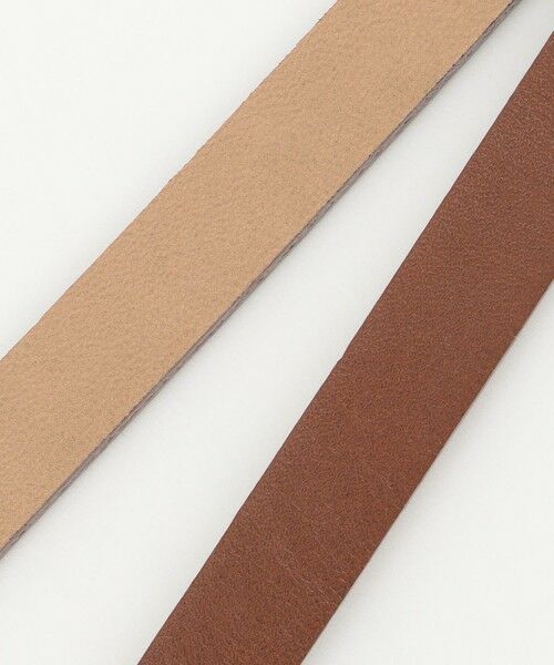 自由区 / ジユウク ベルト・サスペンダー | オーバルスリム ベルト | 詳細3