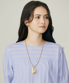 自由区 / ジユウク ネックレス・ペンダント・チョーカー | バッファローオーバルコード ネックレス