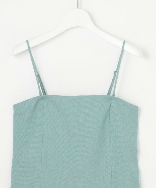 自由区 / ジユウク その他トップス | 【セットアップ対応・接触冷感・洗える】リネンライクシンセティックキャミ ビスチェ | 詳細8
